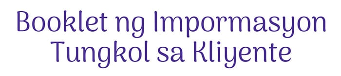 Filipino info booklet button